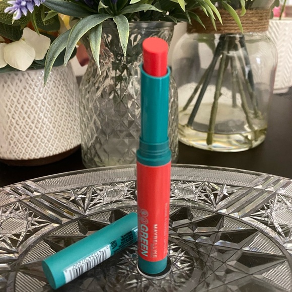 🆕💄 MAYBELLINE GREEN EDITION BALMY LIP BLUSH IN SHADE “SUNSHINE”. BRAND NEW! - Picture 8 of 8